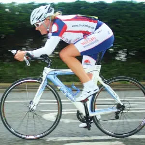 Sarah Godwin, Somerset Road Club in Time Trial action