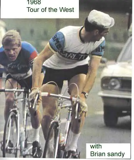 Brian Sandy in the 1968 Tour of the West