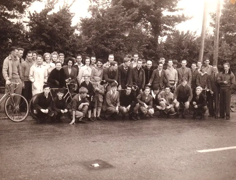 Somerset Road Club members in 1946