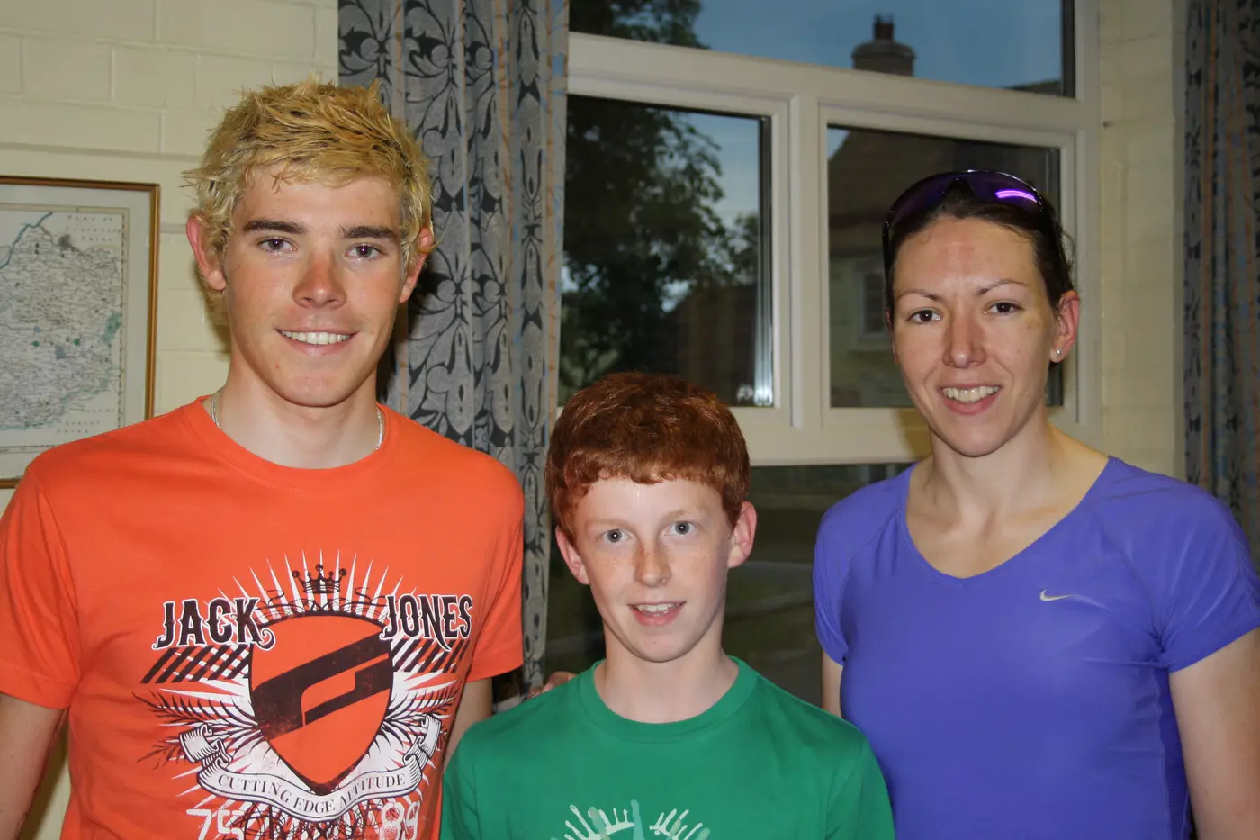 Luke Rowe and Rebecca Romero MBE